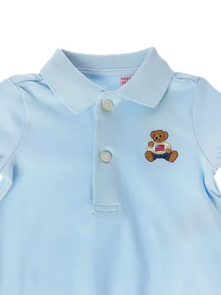 Piżama dziecięca Polo Ralph Lauren niebieska