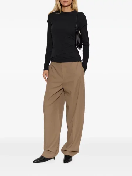 Lung tricou Alexander Wang negru