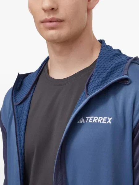 Sneakerși Adidas Terrex cu dungi plasă cu imagine negru