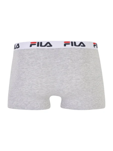 FILA Boxeri bleumarin / gri deschis / roșu alb