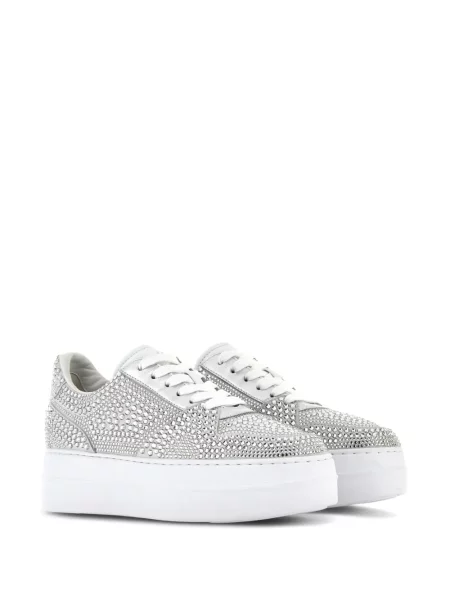 Sneakerși Hogan argintiu