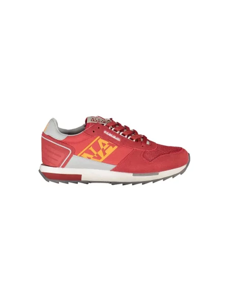 Sneakersy Napapijri zamszowe czerwone