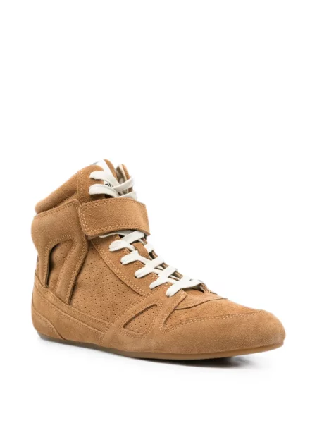 Sneakerși Marant cu bretele maro