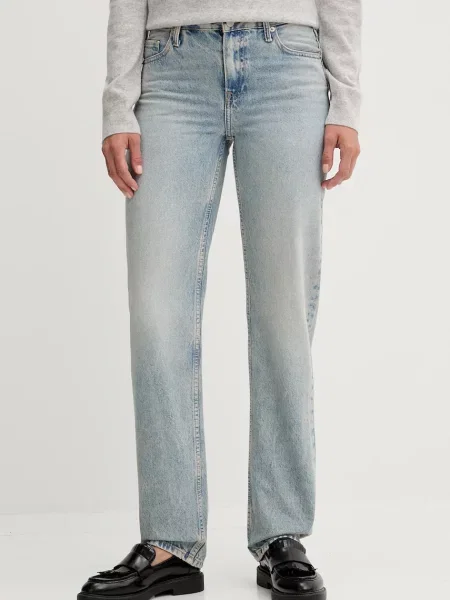 Džíny Tommy Hilfiger high waist modré