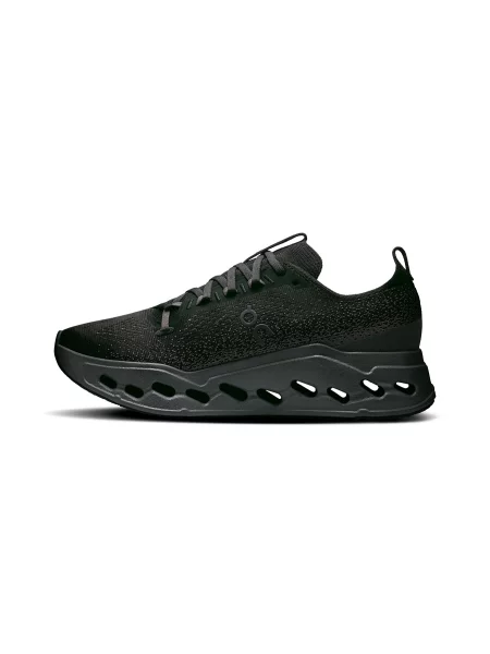 Pánske bežecké topánky On Cloudsurfer Max black/eclipse čierna