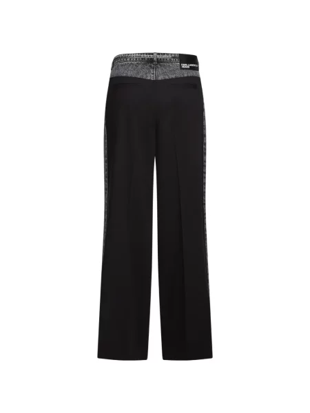 Pantaloni Karl Lagerfeld Jeans negru