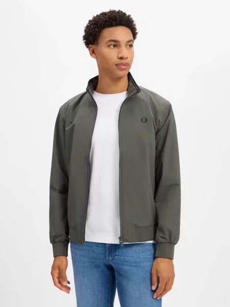 Fred Perry Kurtka Mężczyźni S zielony