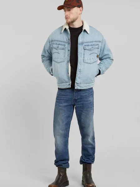 Шерстяной свитер G-star Raw черный