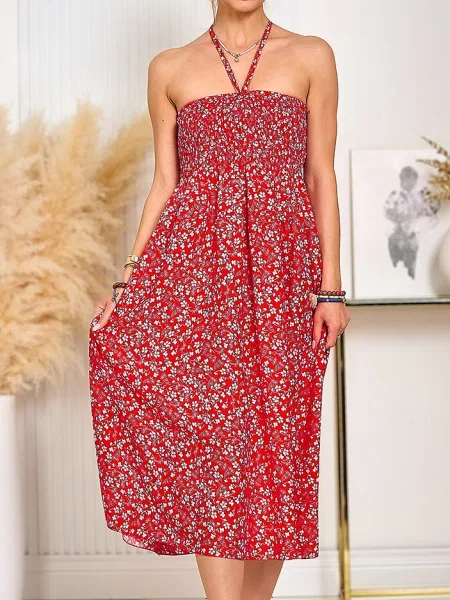 Rochie Resti cu imagine de costum alb
