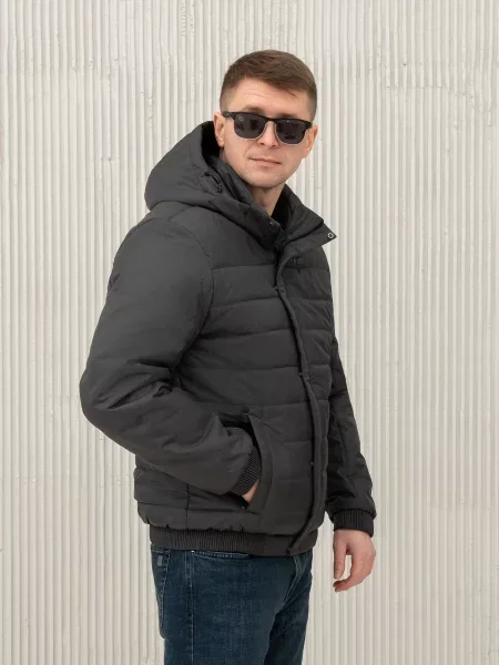 Демісезонна куртка City Fashion Classic графіт