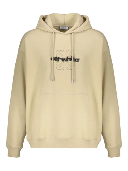 Hanorac cu glugă Off-white alb