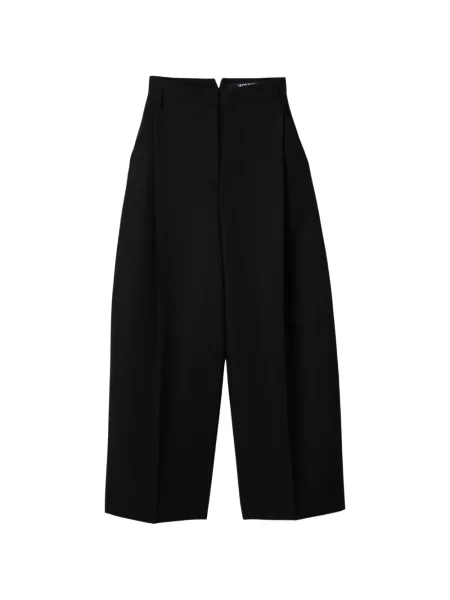 Decupat pantaloni Jacquemus negru