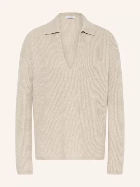 Max Mara Sweter Z Kaszmiru Mxmgomma beige beżowy