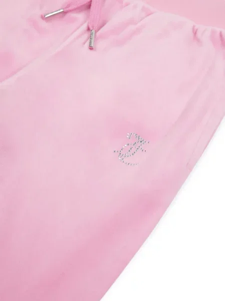 Spodnie dziecięce Juicy Couture różowe