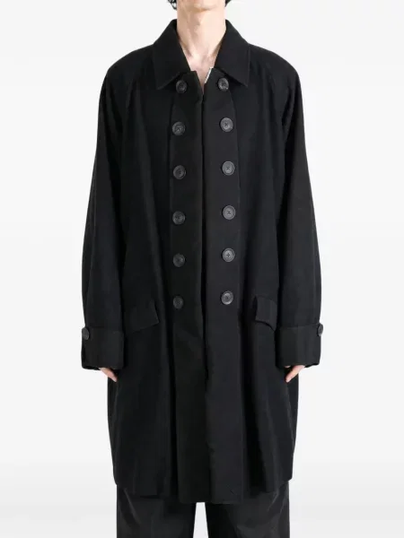 Двуредно яке Yohji Yamamoto черно