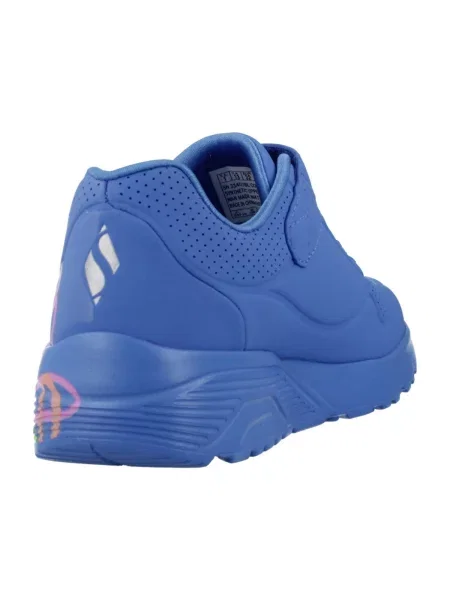 Členkové topánky Skechers modrá