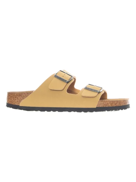 Klapki Birkenstock beżowe