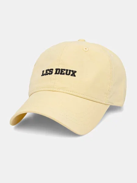 Les Deux kšiltovka Mini žlutá