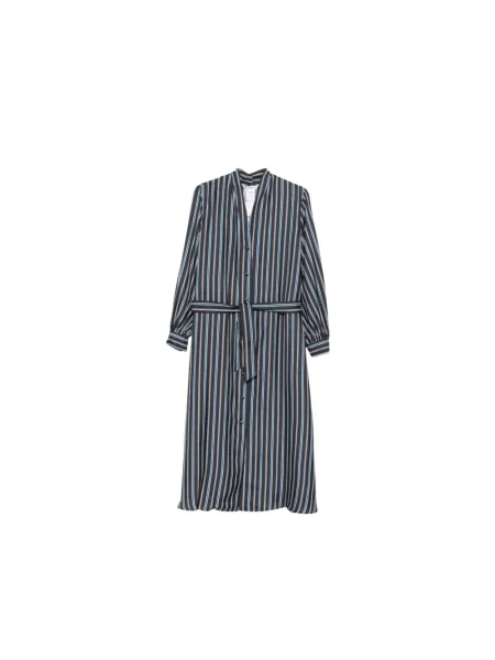 Sukienka koszulowa Max Mara niebieska