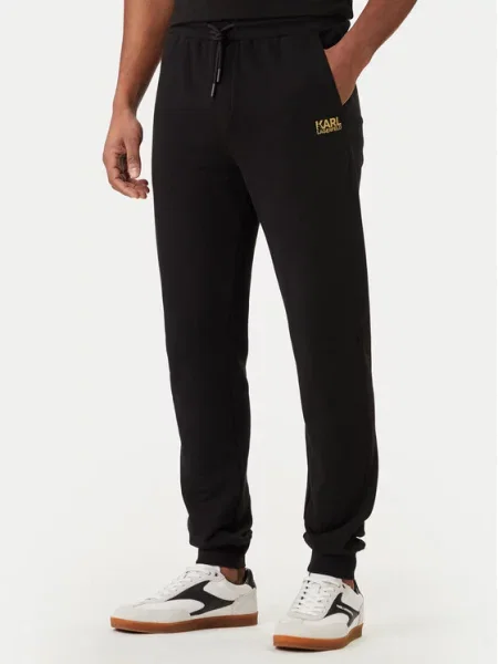 KARL LAGERFELD Pantaloni trening negru