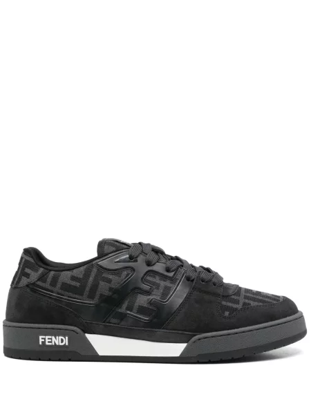 Sneakerși Fendi gri