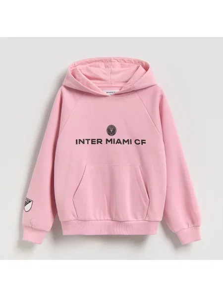Reserved Mikina Inter Miami pastelově růžová