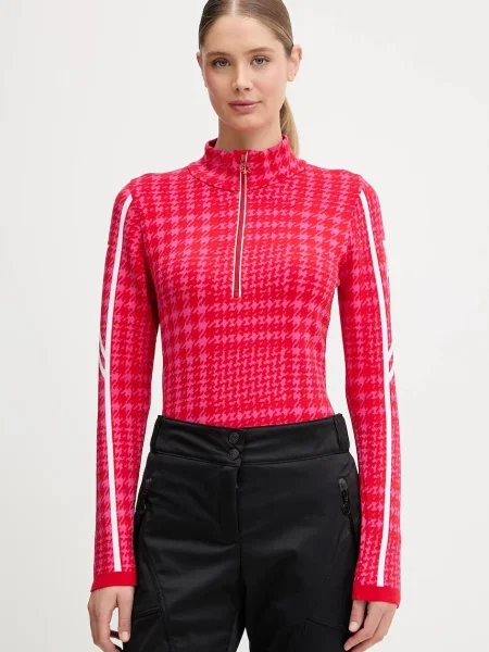 Функционална блуза с дълги ръкави Newland LADY T-NECK червено