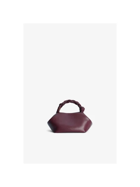 Torebka crossbody Ganni brązowa