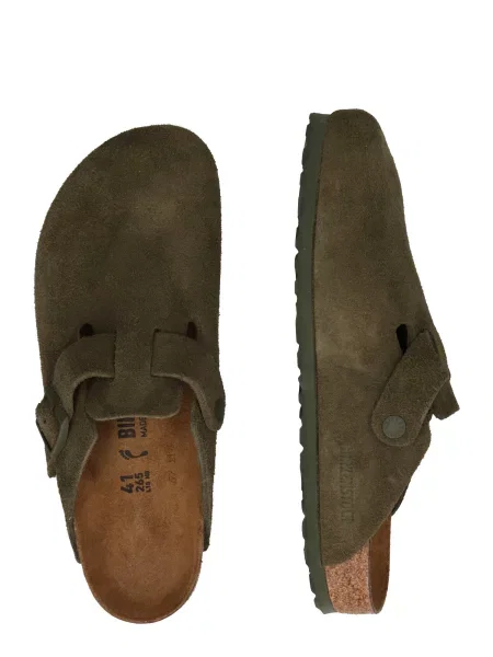 BIRKENSTOCK Saboți Boston închis verde