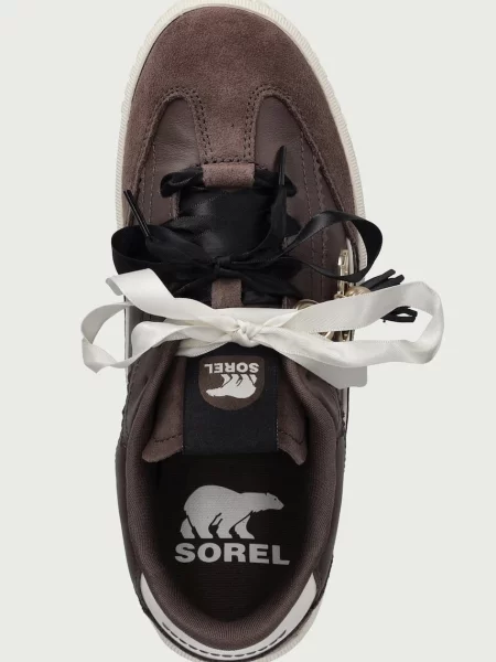 Bőr sneaker Sorel barna