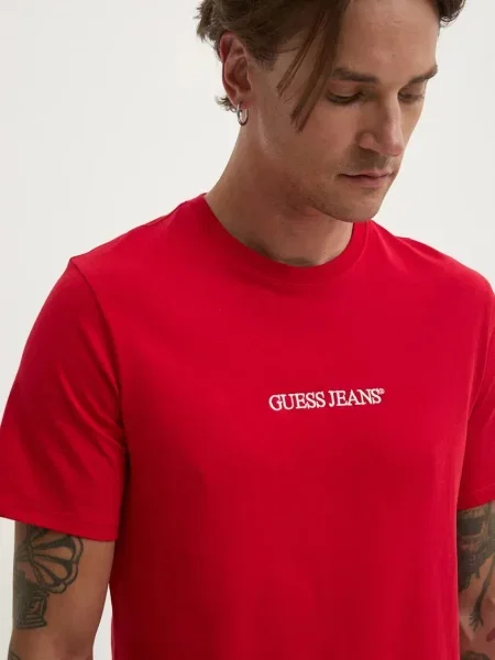 Guess Jeans tričko červené