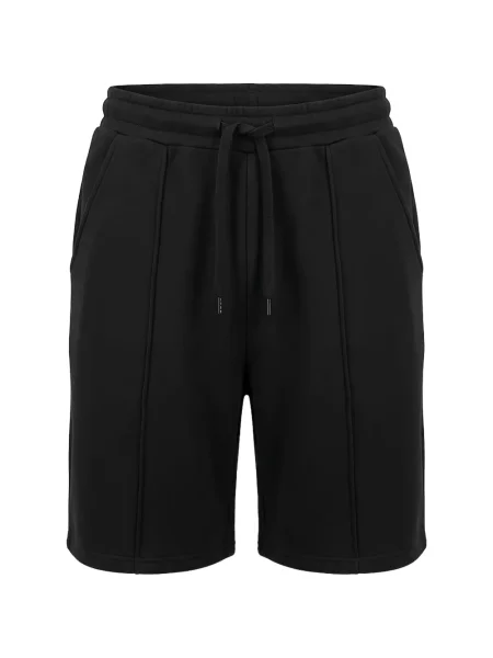 Pantaloni scurți Valentino Garavani cu broderie cu cordon negru