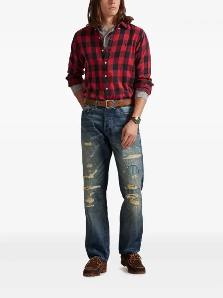 Șapcă Polo Ralph Lauren de mătase cu broderie cu dungi negru