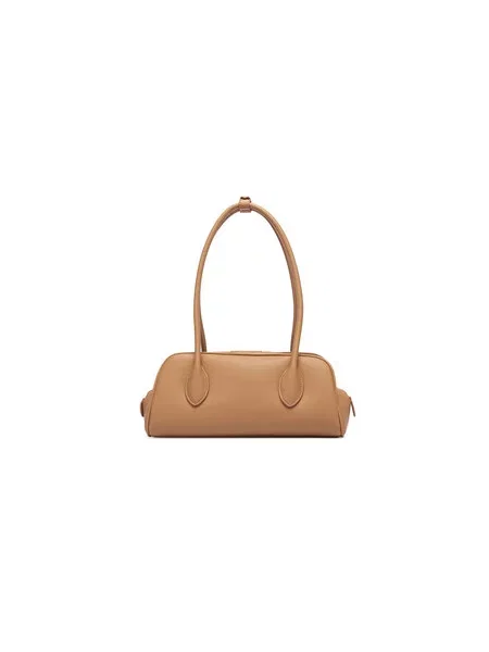 Calvin Klein Torbica Emblem Trio Pebble Shoulder Bag bež