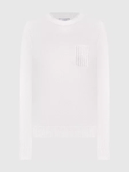 Шерстяной свитер Peserico бежевый