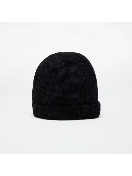 Palm Angels Kids Logo Knit Beanie Black/ White II czarna