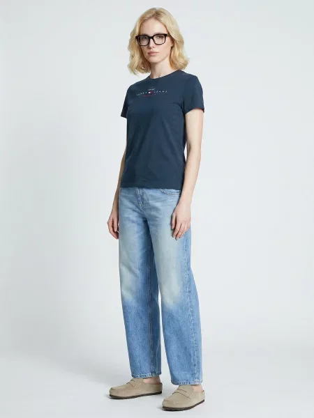 Tričko Tommy Jeans modrá