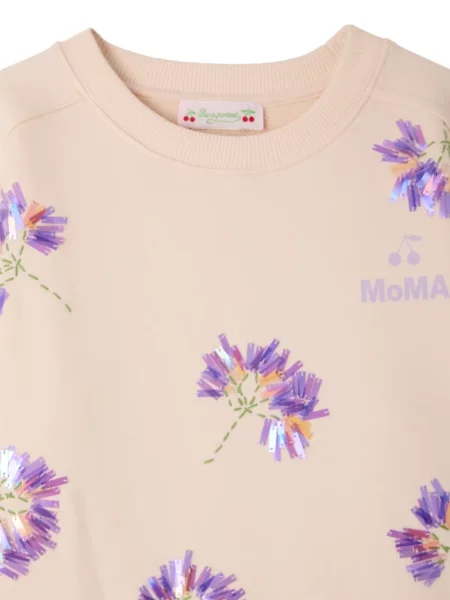 Sweter dziecięcy Bonpoint różowy
