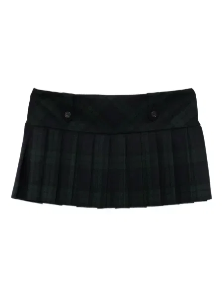 Fusta mini Miu Miu verde