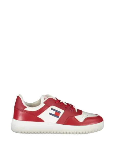 Sneakerși Tommy Hilfiger roșu