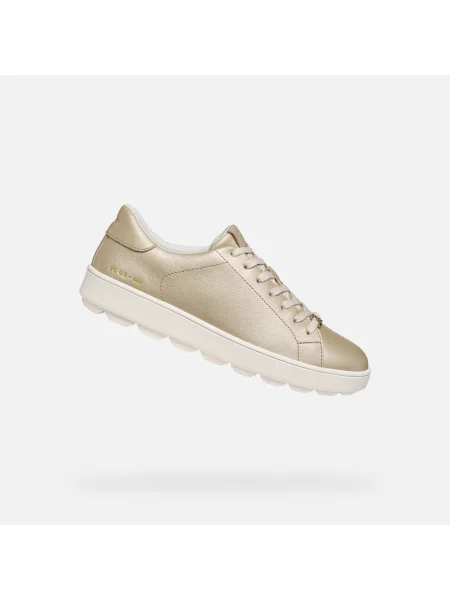 Sneakerși Geox auriu