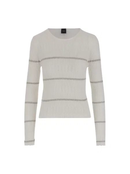 Sweter Pinko elegancki biały