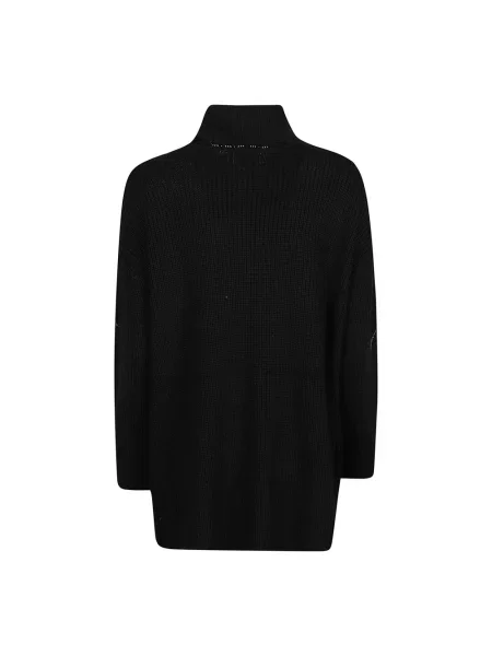 Sweter z golfem Pinko do golfa czarny