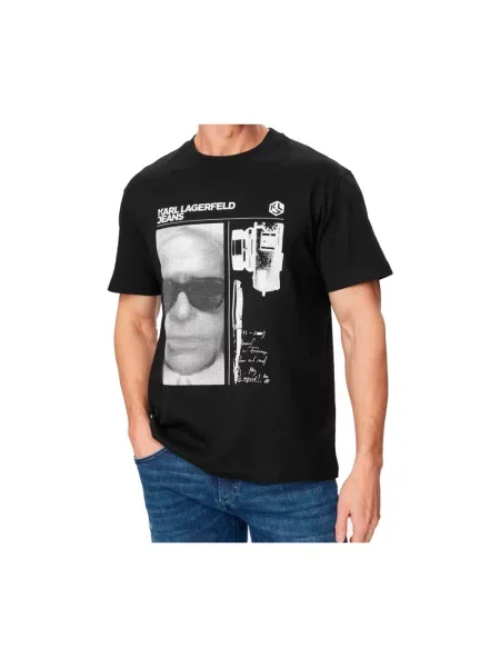 Karl Lagerfeld Jeans t-shirt czarna