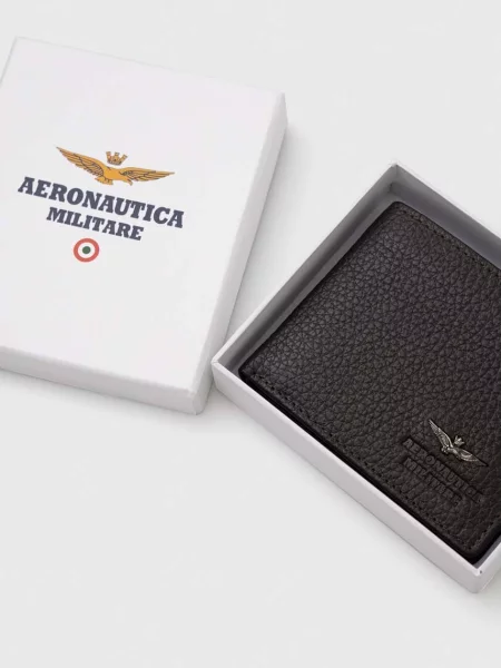 Aeronautica Militare bőr pénztárca barna