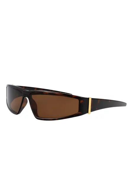Ochelari de soare Alexander Mcqueen Eyewear maro