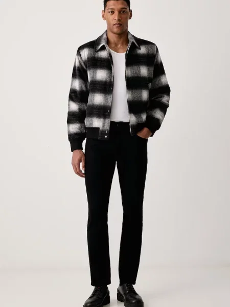 Tommy Jeans rifle slim fit pánske čierna