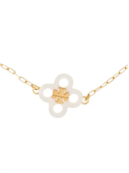 Naszyjnik Tory Burch żółty