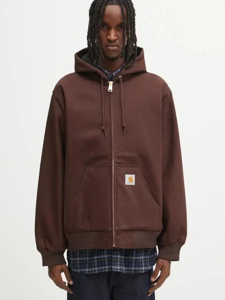 Μπουφάν Carhartt WIP Active Jacket καφέ