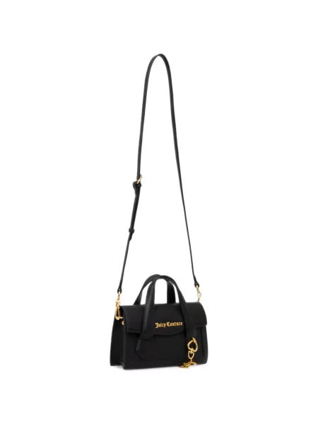 Чанта за през рамо Juicy Couture с автограф черно